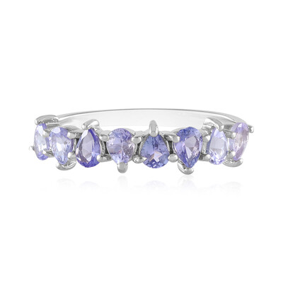 Bague en argent et Tanzanite