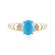 Bague en or et Turquoise Sleeping Beauty