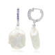 Boucles d'oreilles en argent et Perle de culture d'eau douce (TPC)