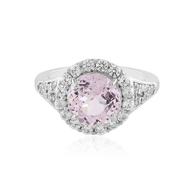 Bague en argent et Kunzite