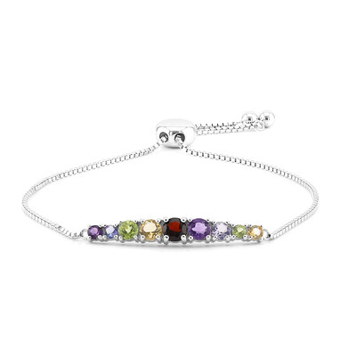 Bracelet en argent et Grenat