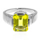 Bague en argent et Quartz citron