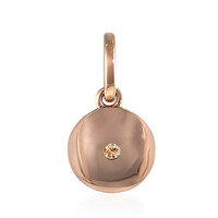 Pendentif en or et Diamant rose de France SI1 d'Argyle 