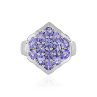 Bague en argent et Tanzanite