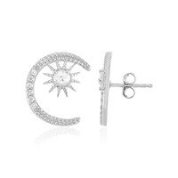 Boucles d'oreilles en argent et Zircon