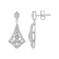 Boucles d'oreilles en argent et Zircon