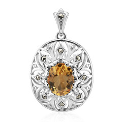 Pendentif en argent et Citrine (Annette classic)