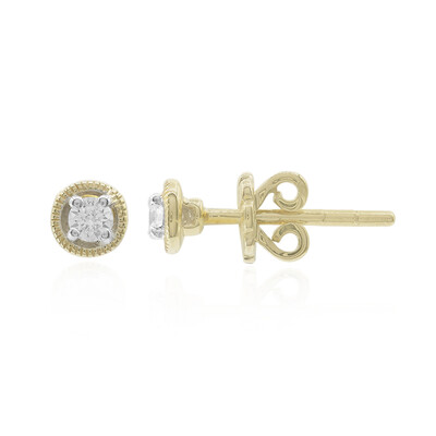 Boucles d'oreilles en or et Diamant SI1 (G) (Annette)