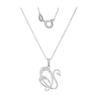 Collier en argent et Diamant I3 (I)