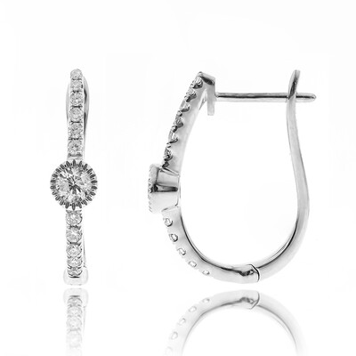 Boucles d'oreilles en or et Diamant I1 (H) (CIRARI)