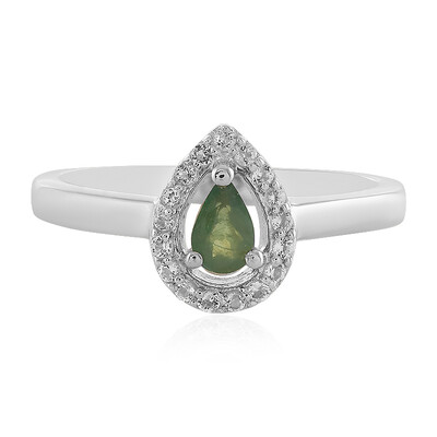 Bague en argent et Alexandrite du Brésil