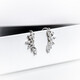 Boucles d'oreilles en argent et Topaze blanche