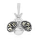 Pendentif en argent et Marcassite