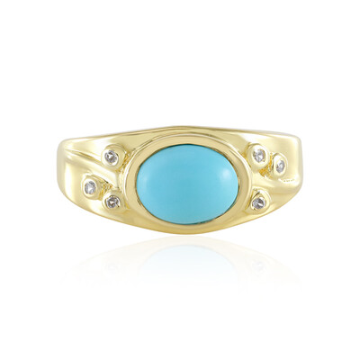 Bague en argent et Turquoise Sleeping Beauty