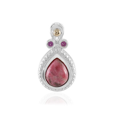 Pendentif en argent et Thulite (Granulieren)