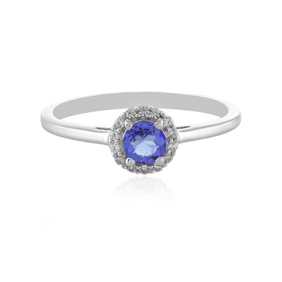 Bague en argent et Tanzanite