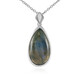 Collier en argent et Labradorite