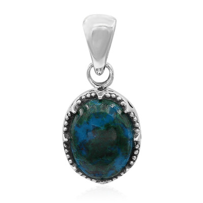 Pendentif en argent et Chrysocolle (Art of Nature)