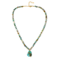 Collier en argent et Turquoise de Morenci