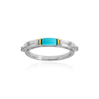 Bague en argent et Turquoise Sleeping Beauty (Faszination Türkis)