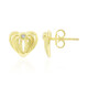 Boucles d'oreilles en argent et Diamant I1 (G) (Annette)