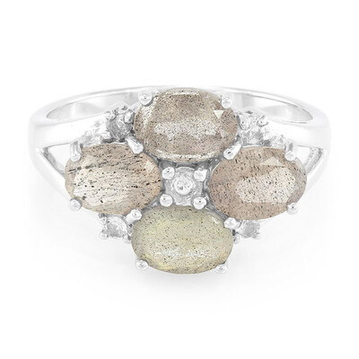 Bague en argent et Labradorite