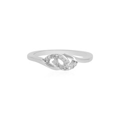 Bague en argent et Diamant I2 (I)