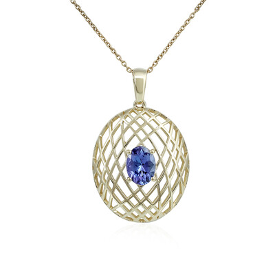 Collier en or et Tanzanite AAA (Ornaments by de Melo)