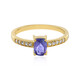 Bague en argent et Tanzanite