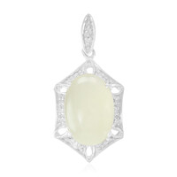 Pendentif en argent et Aragonite de Capillitas