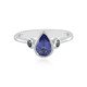 Bague en argent et Tanzanite