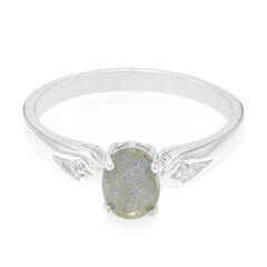 Bague en argent et Labradorite