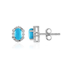 Boucles d'oreilles en argent et Turquoise Sleeping Beauty