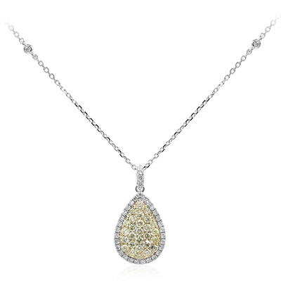 Collier en or et Diamant SI2 jaune (CIRARI)