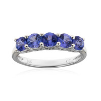 Bague en or et Tanzanite AAA