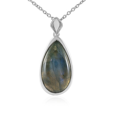 Collier en argent et Labradorite