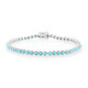 Bracelet en argent et Turquoise Sleeping Beauty