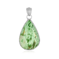 Pendentif en argent et Variscite (Bali Barong)