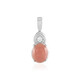 Pendentif en argent et Rhodochrosite