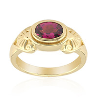 Bague en argent et Rhodolite de la Vallée du Rift (Remy Rotenier)