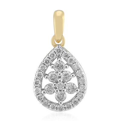 Pendentif en or et Diamant SI1 (G) (Annette)