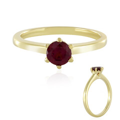 Bague en argent et Grenat Rhodolite