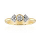 Bague en or et Diamant IF (D) (Annette)