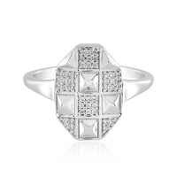 Bague en argent et Zircon