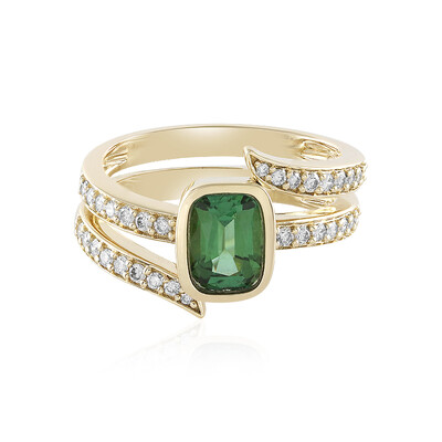 Bague en or et Tourmaline du Brésil (de Melo)