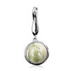 Pendentif en argent et Serpentine