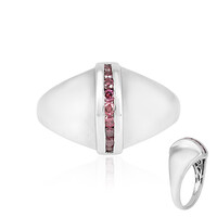 Bague en platine et Diamant rose SI1 (KM by Juwelo)