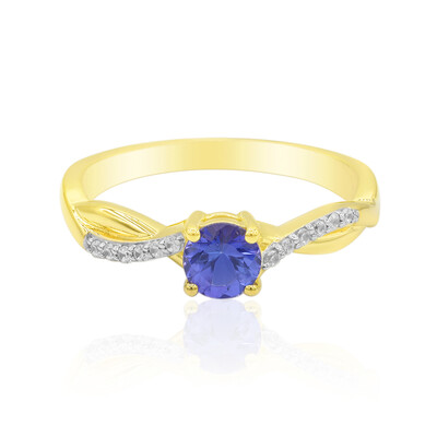 Bague en or et Tanzanite AAA (Adela Gold)