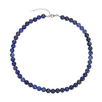 Collier en argent et Sodalite