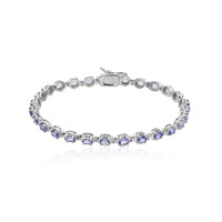 Bracelet en argent et Tanzanite